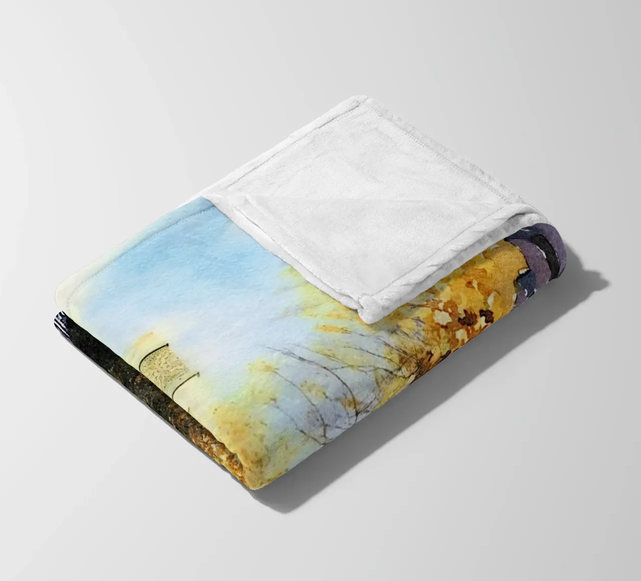 A Parigi coperta in pile da Massimo Frascogna