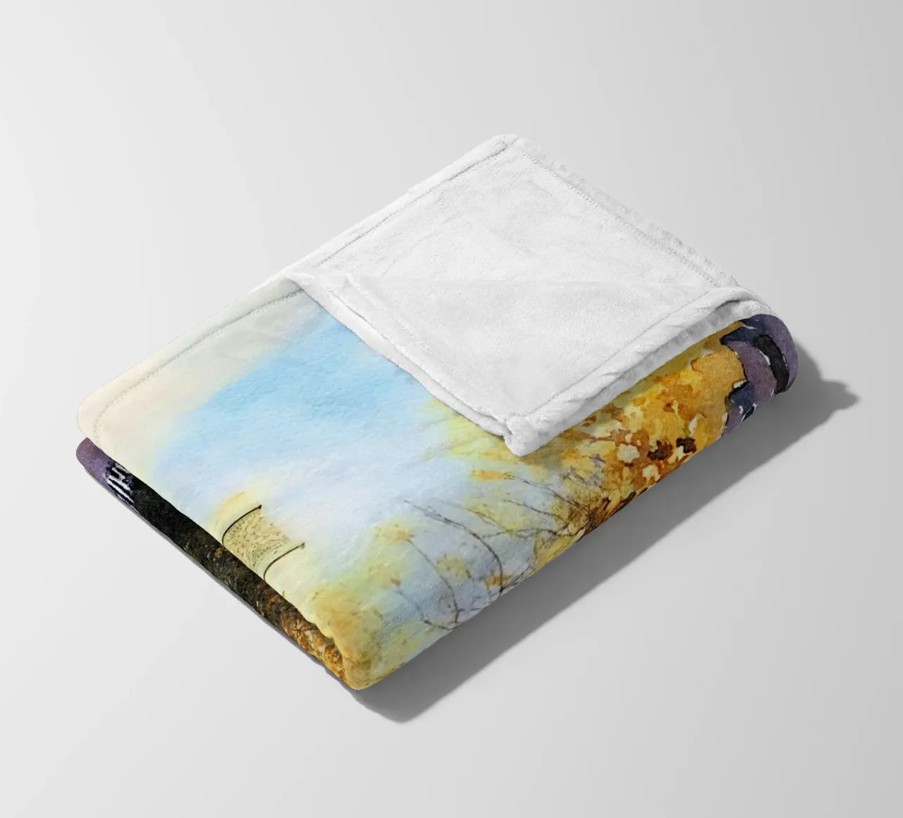 A Parigi coperta in pile da Massimo Frascogna