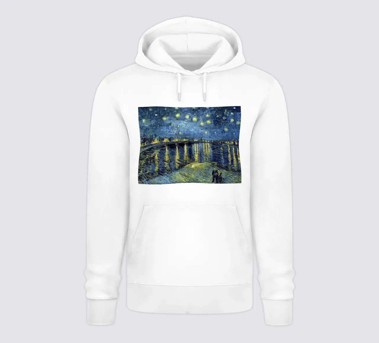 Vernice notte stellata felpa con cappuccio da ValerieArt