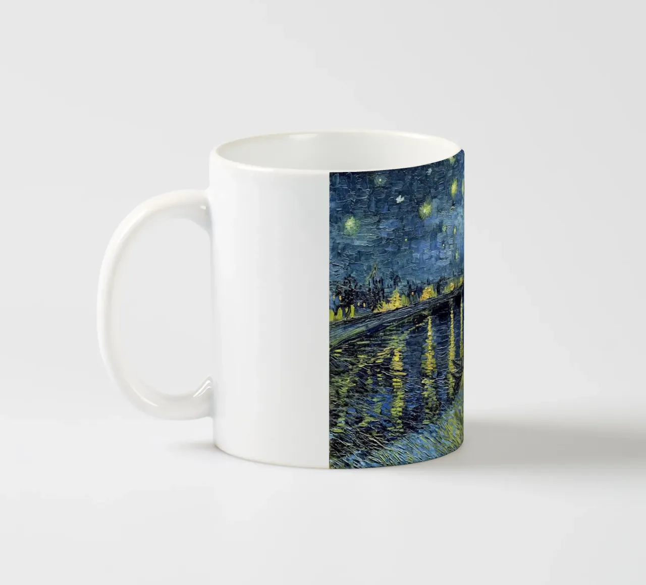 Vernice notte stellata tazza in ceramica da ValerieArt