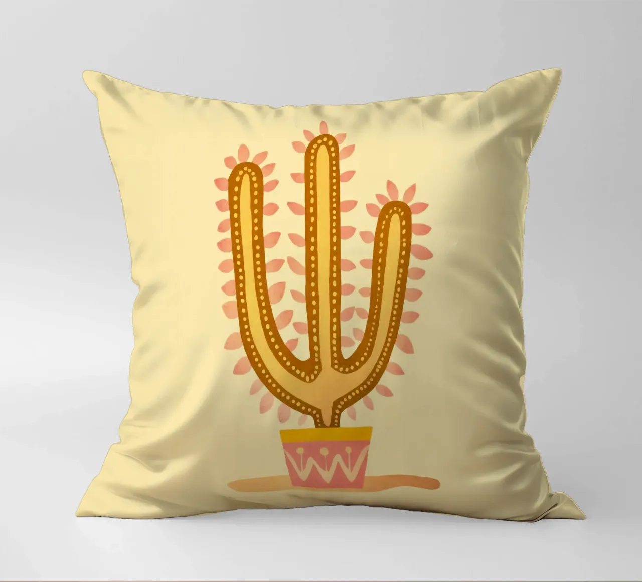 Vibrazioni del Sud-Ovest Pottet Cactus cuscino da Andrea Haase Modern Home