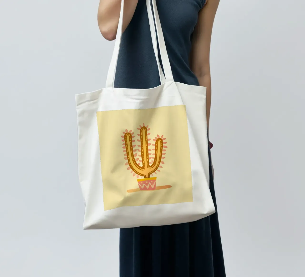 Vibrazioni del Sud-Ovest Pottet Cactus borsa in juta da Andrea Haase Modern Home