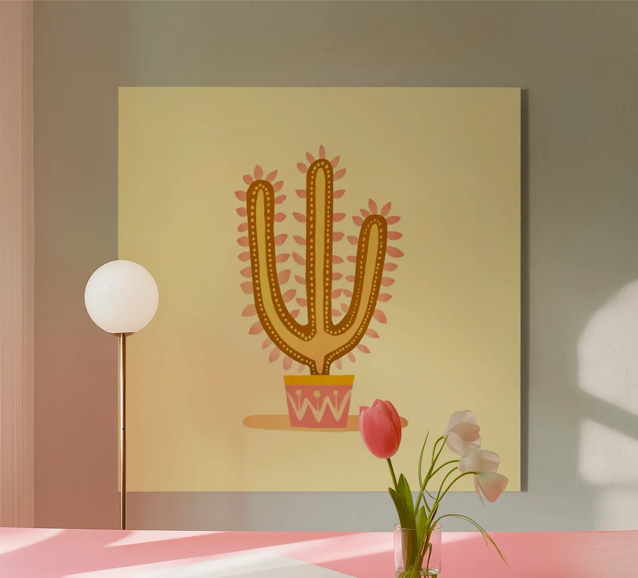 Vibrazioni del Sud-Ovest Pottet Cactus plexiglass da Andrea Haase Modern Home