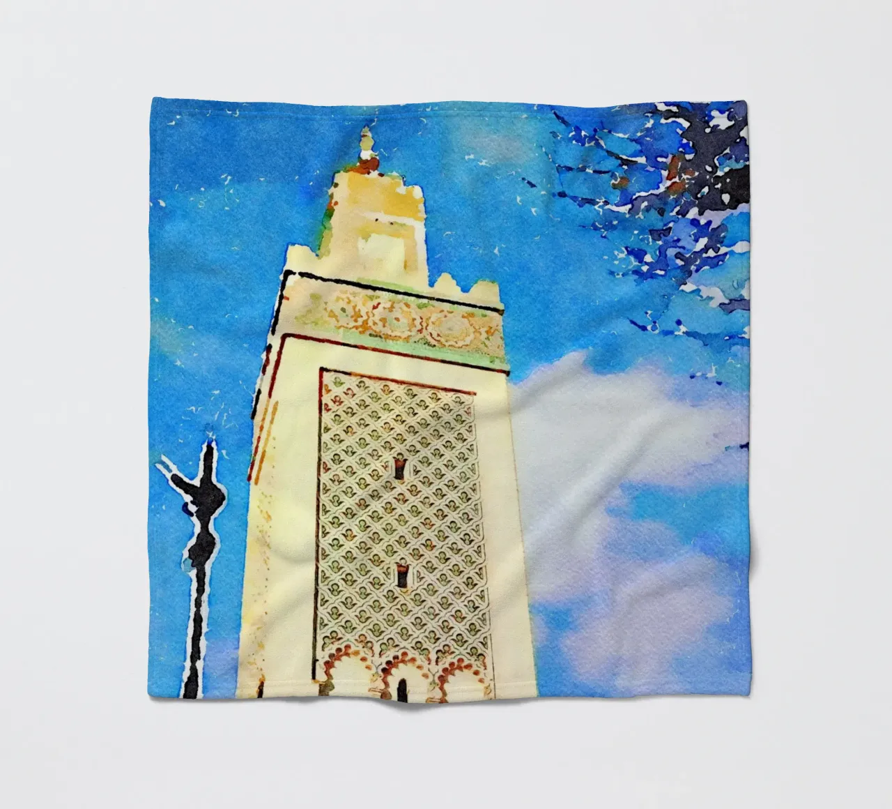 A Parigi coperta in pile da Massimo Frascogna
