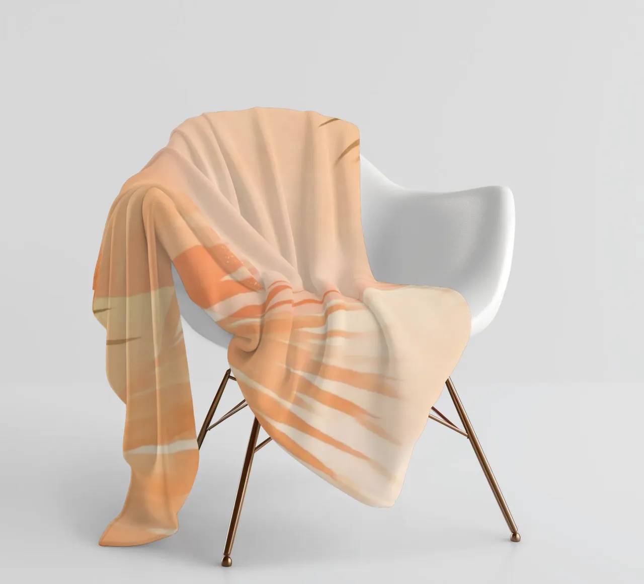 Calma tropicale Oaisis Alba delle palme coperta in pile da Andrea Haase Modern Home