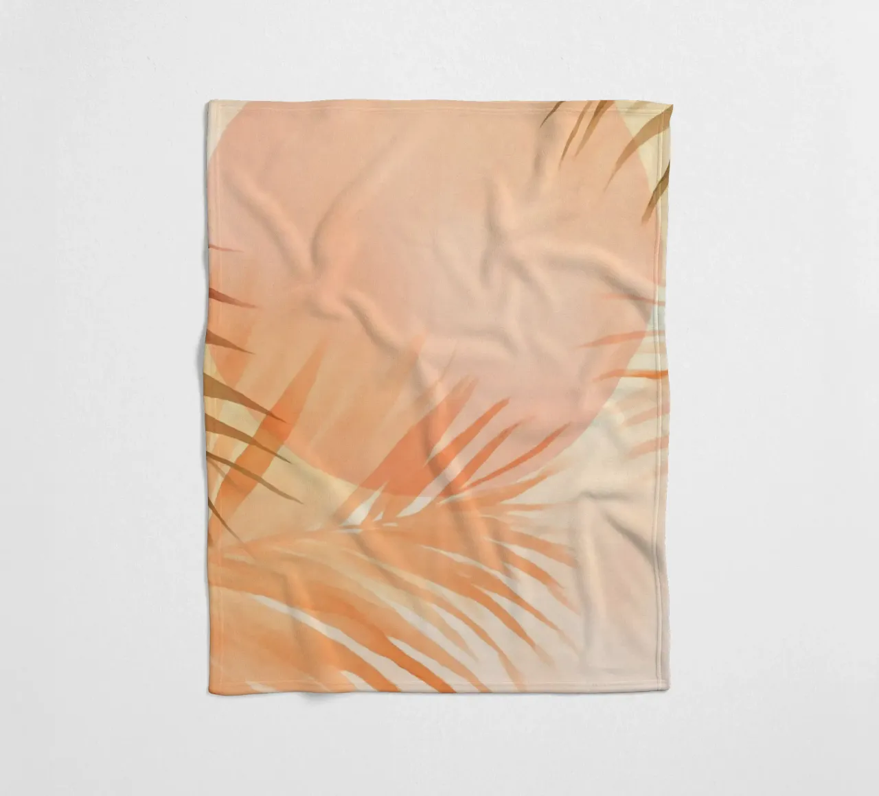 Calma tropicale Oaisis Alba delle palme coperta in pile da Andrea Haase Modern Home