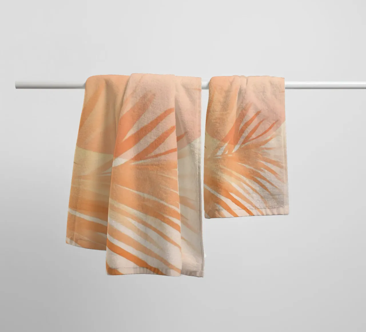 Calma tropicale Oaisis Alba delle palme asciugamano da bagno da Andrea Haase Modern Home