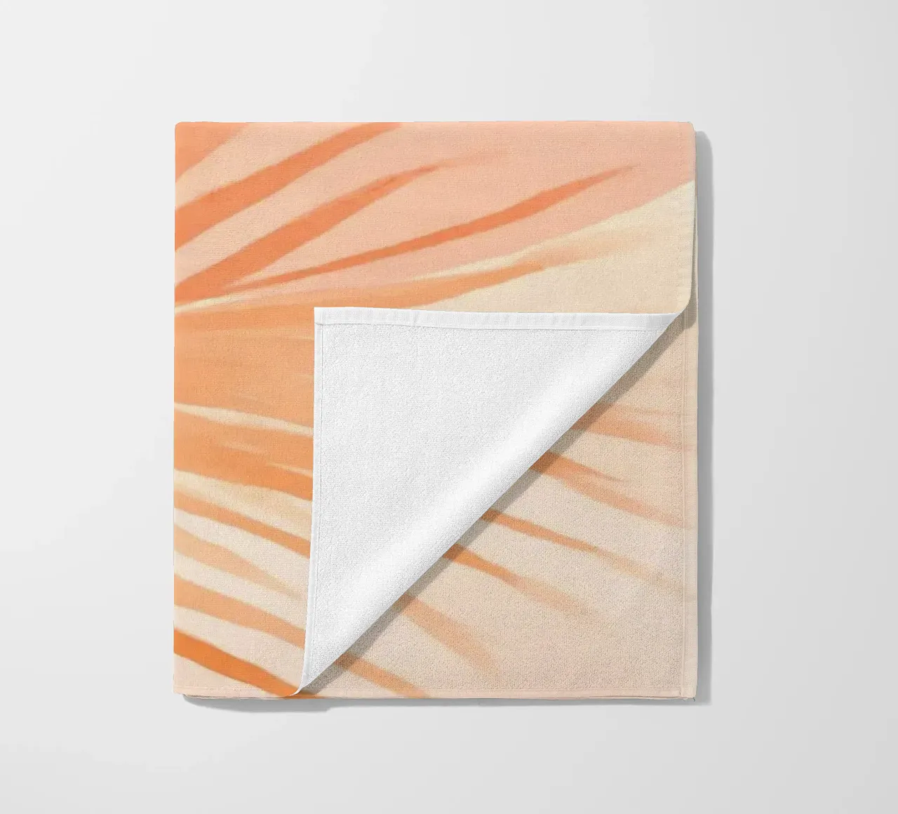 Calma tropicale Oaisis Alba delle palme telo mare da Andrea Haase Modern Home