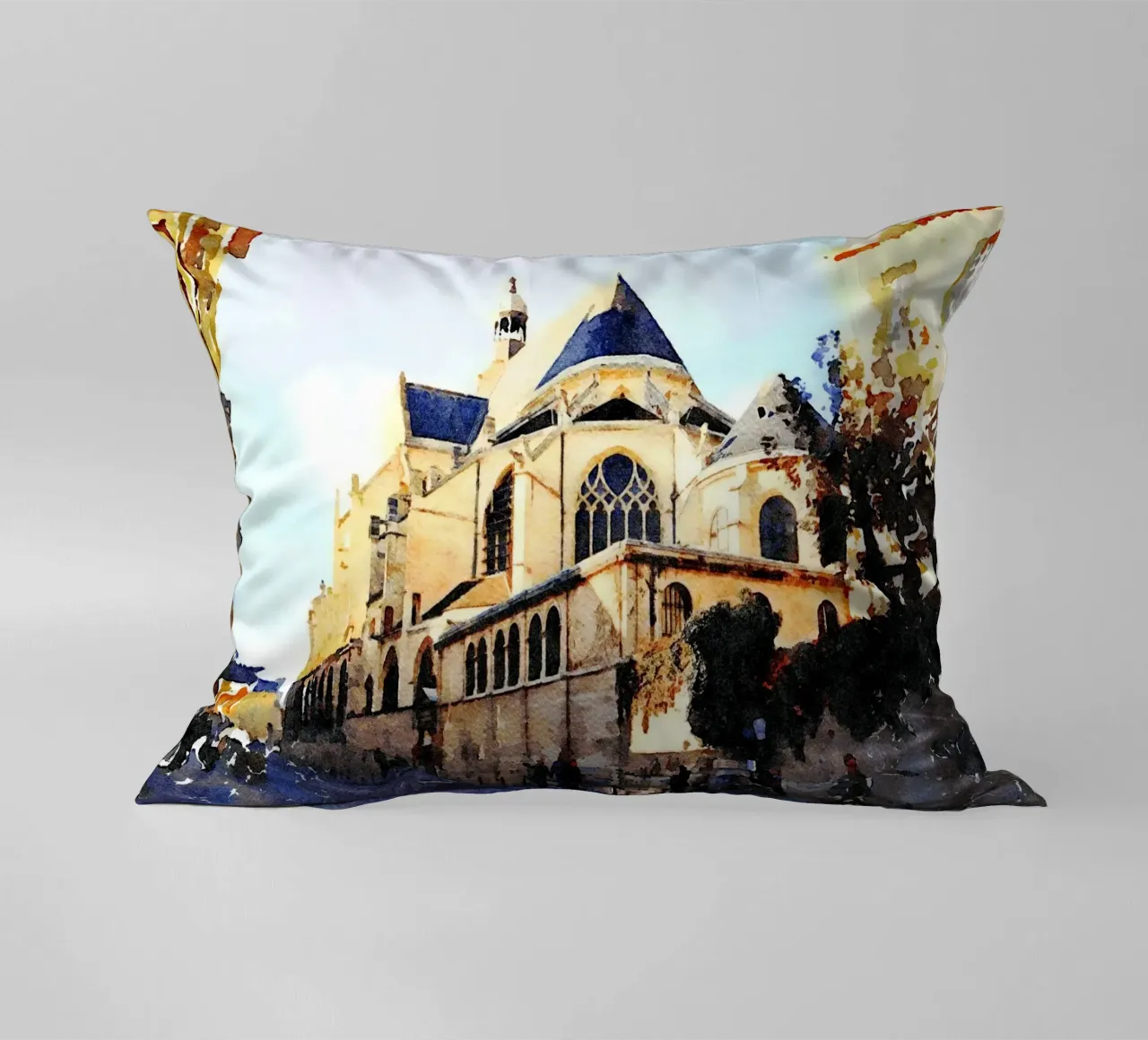 A Parigi cuscino da Massimo Frascogna