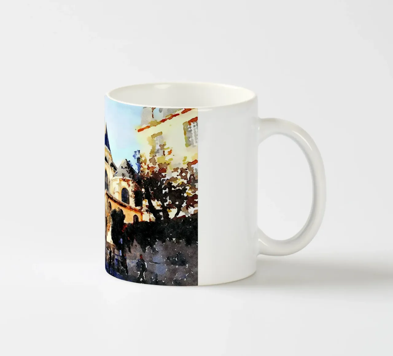 A Parigi tazza in ceramica da Massimo Frascogna