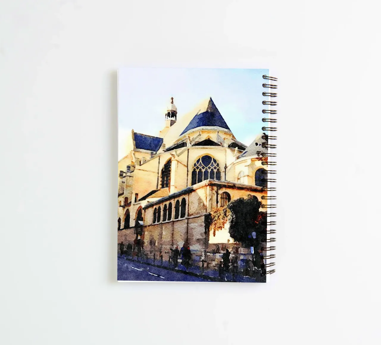 In Paris spiral notebook by Massimo Frascogna