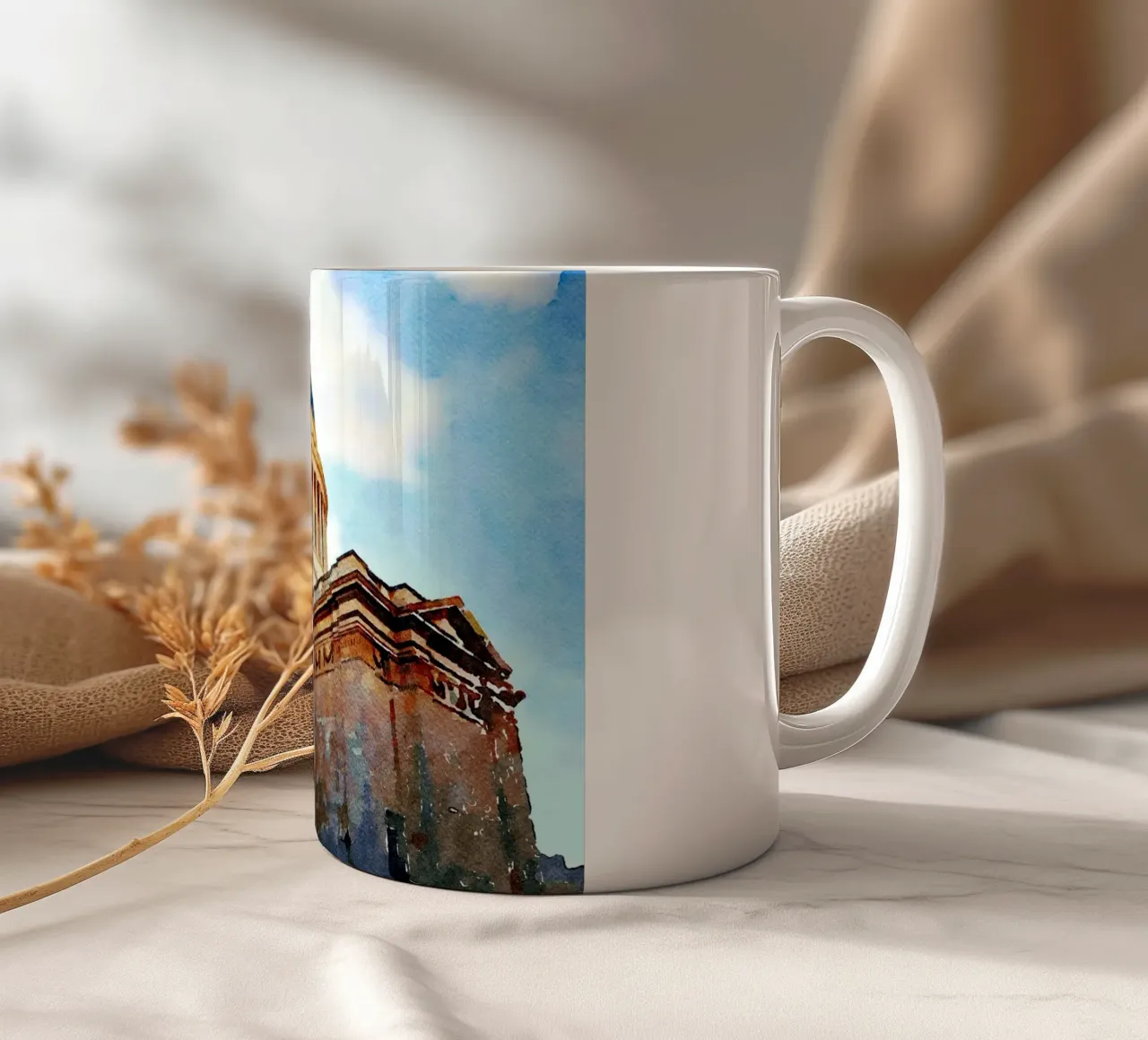 A Parigi tazza in ceramica da Massimo Frascogna