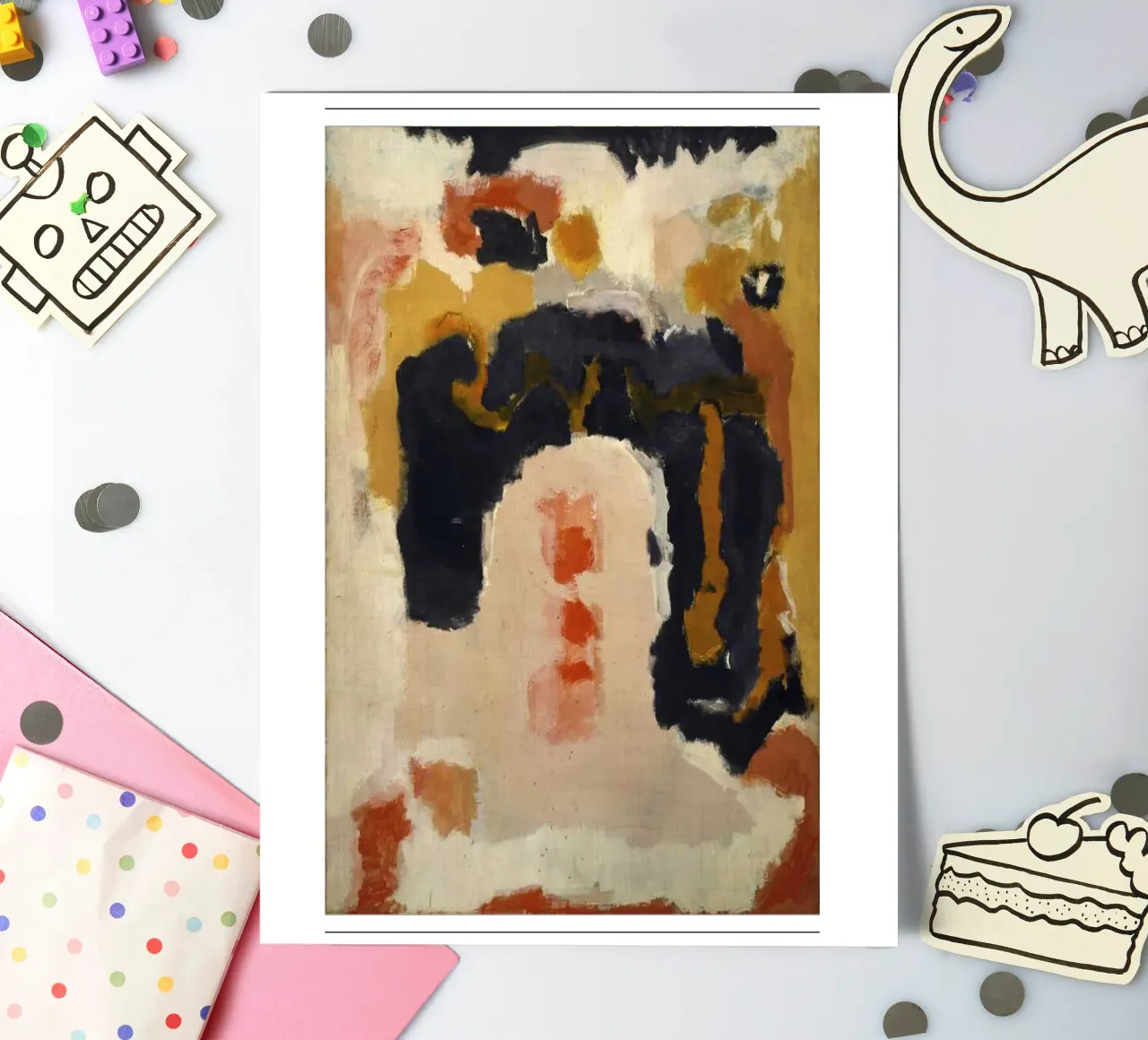 Mark Rothko Sans titre (1947) planche autocollant de Spencer Farrell2