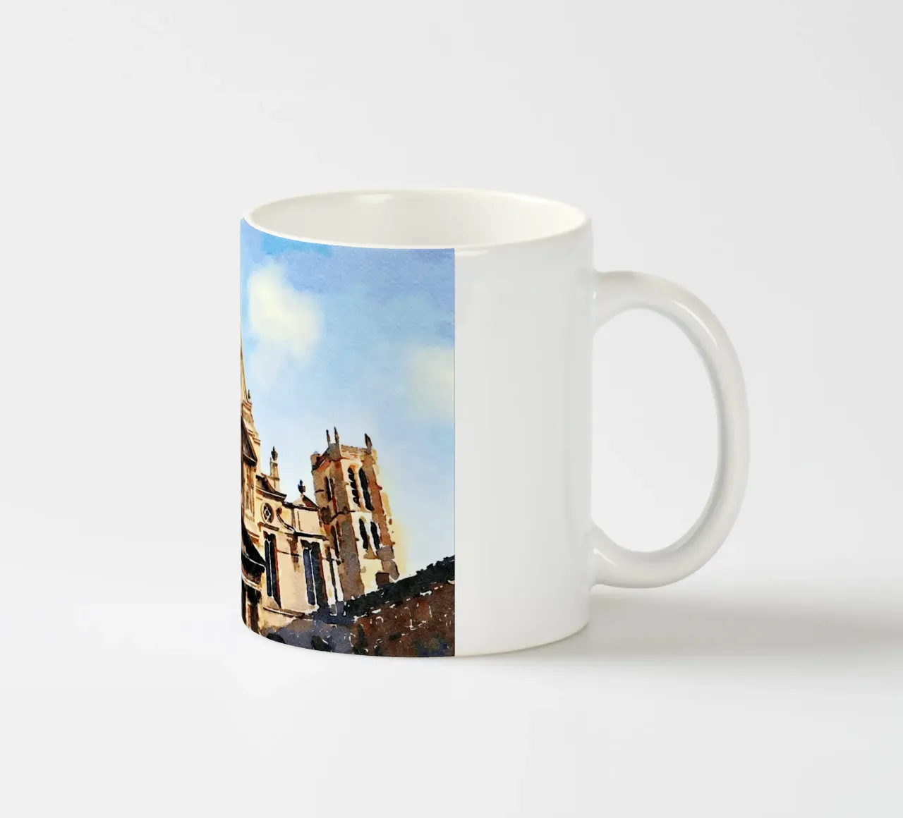 A Parigi tazza in ceramica da Massimo Frascogna