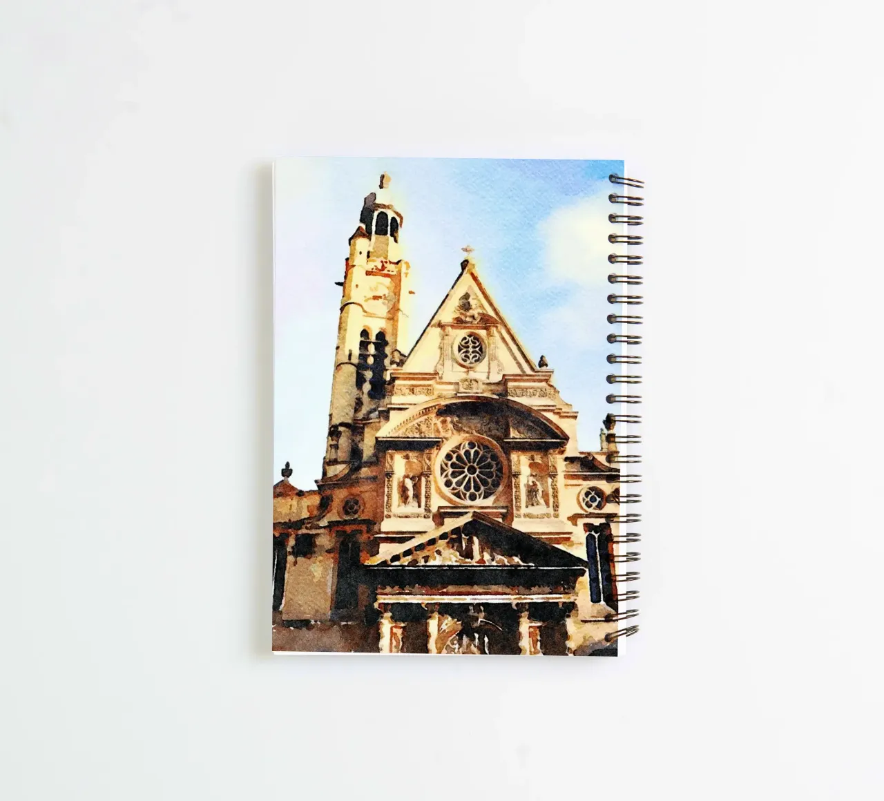 In Paris spiral notebook by Massimo Frascogna