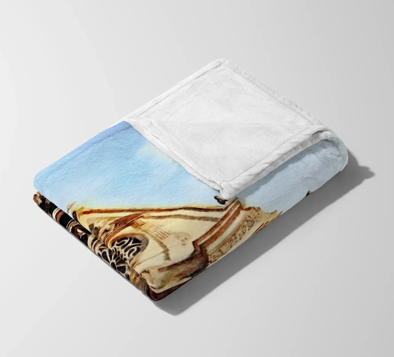 A Parigi coperta in pile da Massimo Frascogna