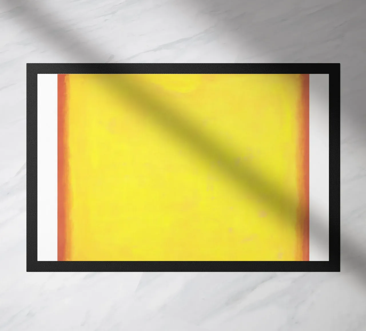 Sans titre (bleu, jaune, vert sur rouge) 1954 par Mark Rothko paillasson de Spencer Farrell2