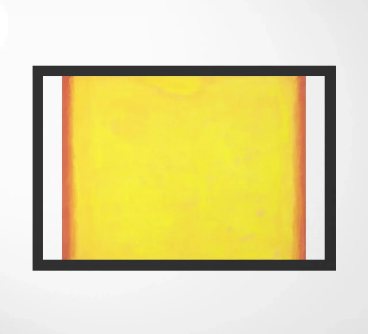 Sans titre (bleu, jaune, vert sur rouge) 1954 par Mark Rothko paillasson de Spencer Farrell2