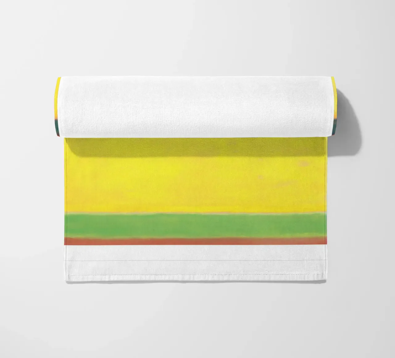 Sans titre (bleu, jaune, vert sur rouge) 1954 par Mark Rothko serviette de plage de Spencer Farrell2