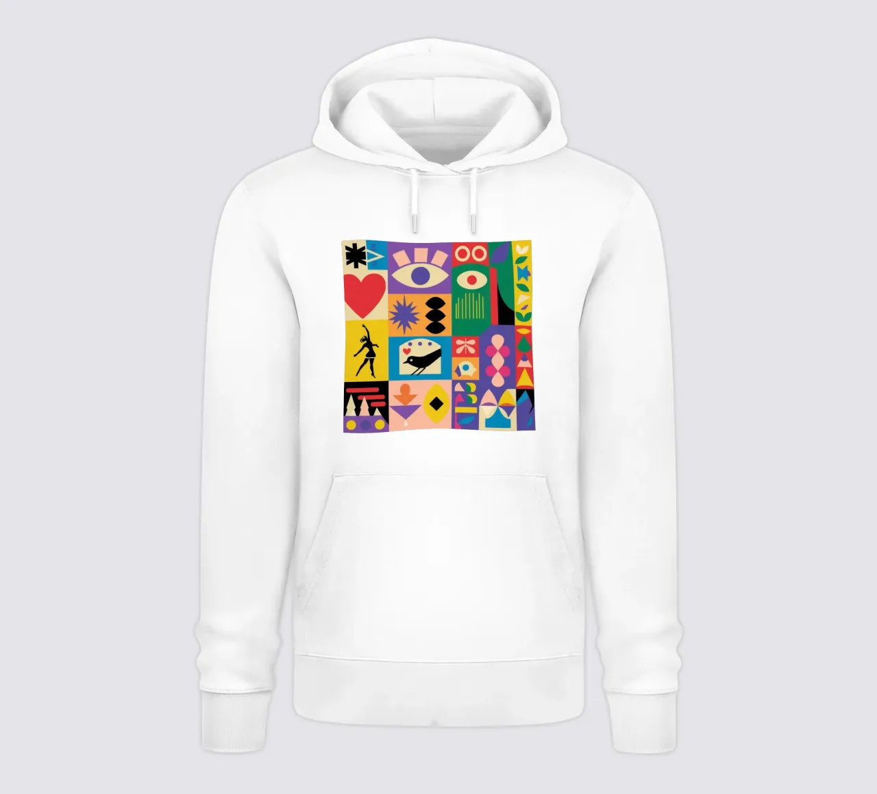Simboli mistici del Totem felpa con cappuccio da Dream Gesso