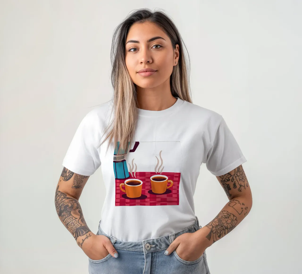 Caffè per due t-shirt da Flock Reverie