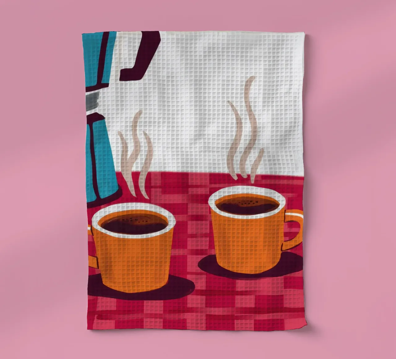 Caffè per due canovaccio da cucina da Flock Reverie