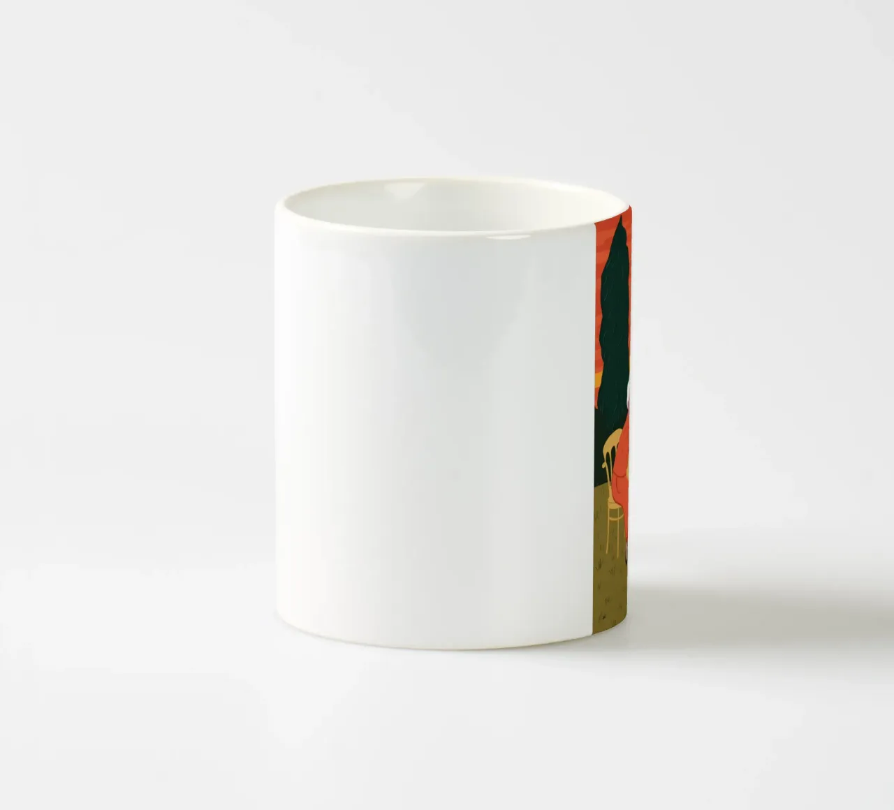 Toast pour les années d'or mug en céramique de Mythy Brush