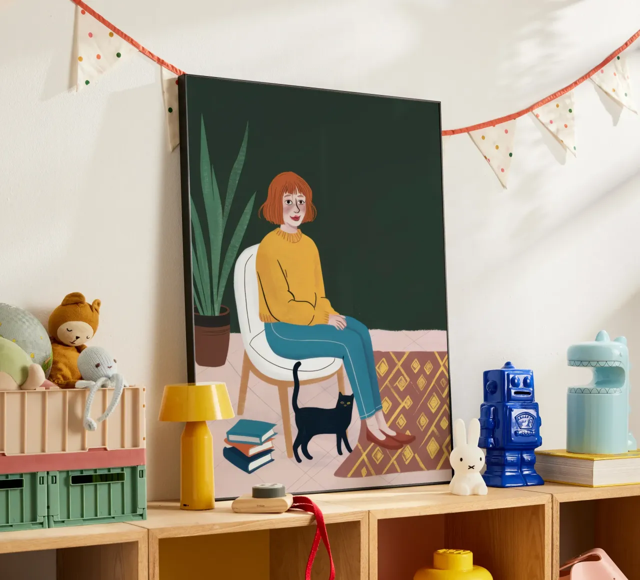Compagno di sedia Sunny alluminio dibond da Giant Foxs