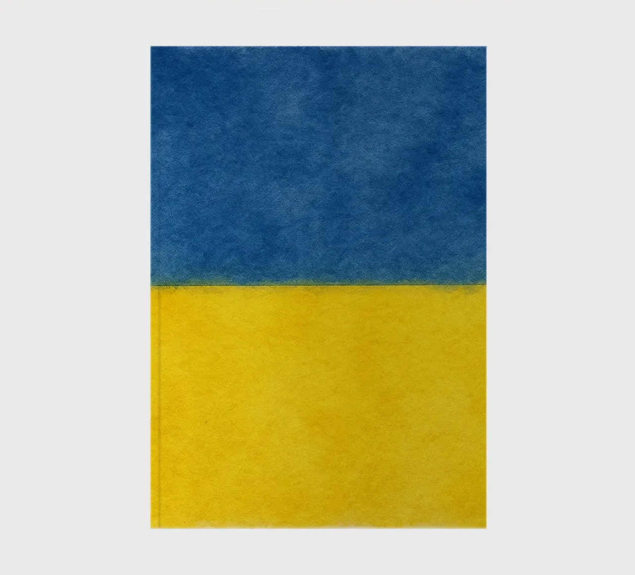 Ukraine Flag Painting notebook by Kania