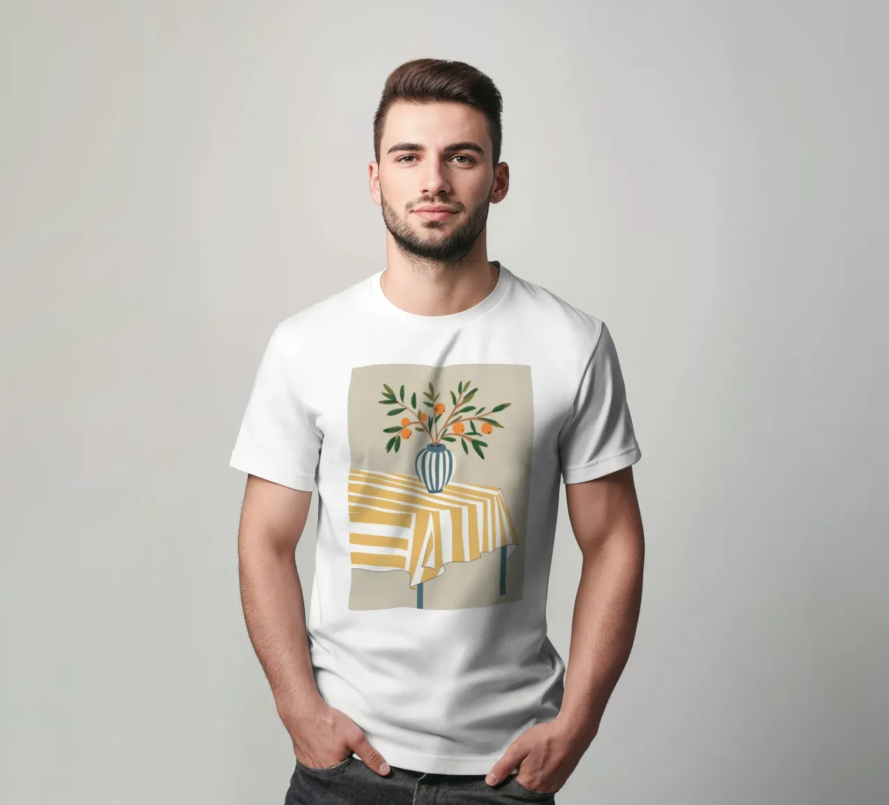 Agrumi a strisce Immobile t-shirt da Giant Foxs