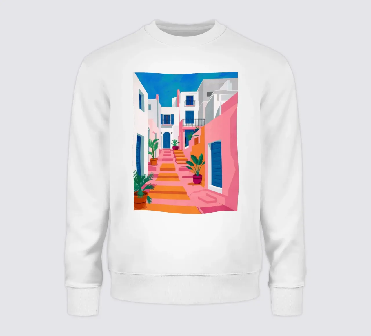 Passi di vicolo cromatici felpa da Dream Gesso
