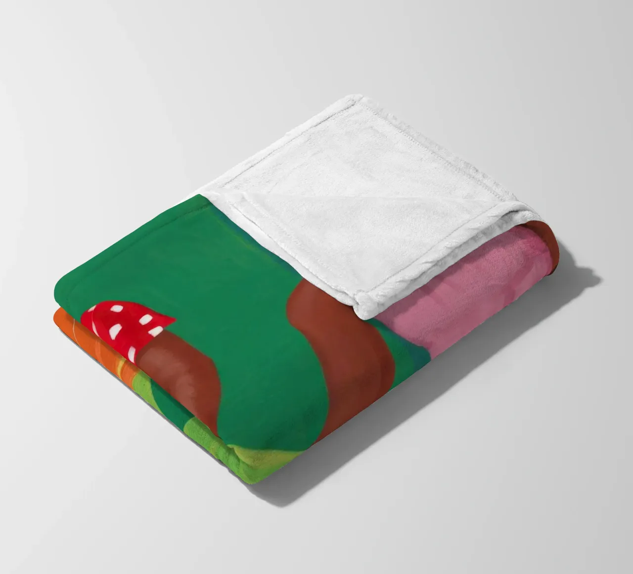 Sorsi estivi verdeggianti coperta in pile da Dream Gesso
