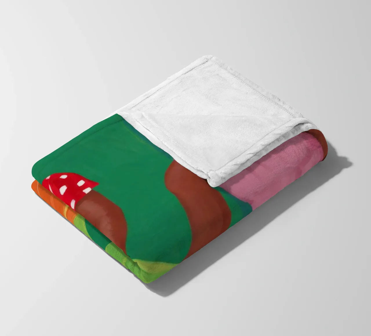 Sorsi estivi verdeggianti coperta in pile da Dream Gesso
