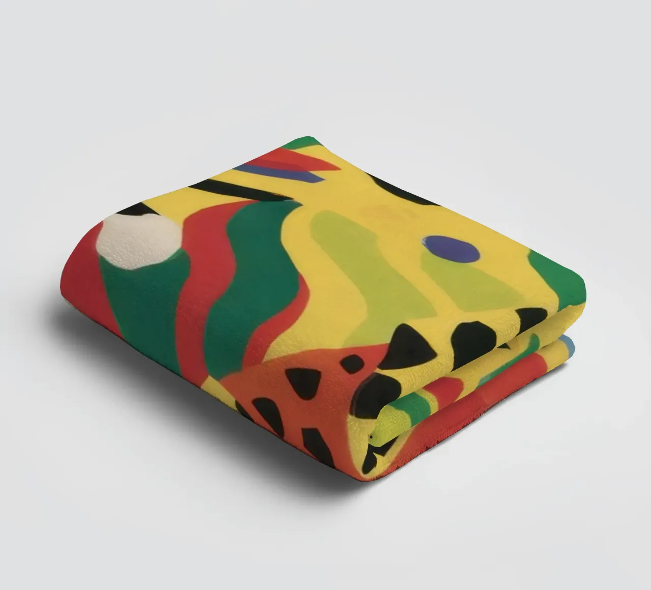 Jungle Cheetah Repose towel by Flock Reverie