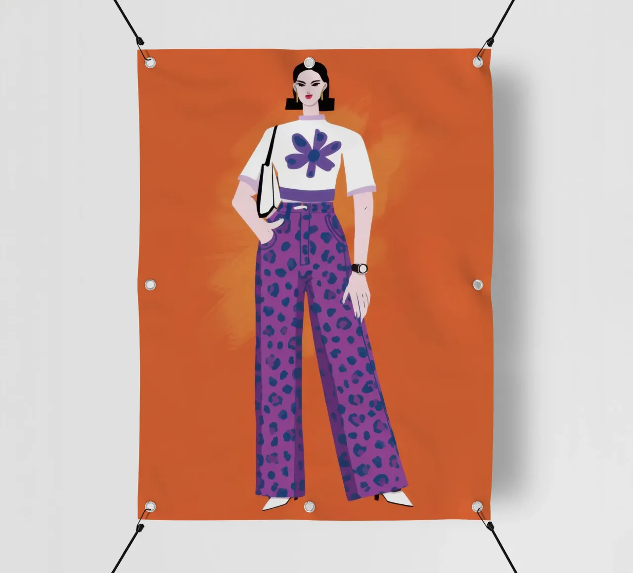 Orchidea Retro Stance telo in pvc da Dream Gesso