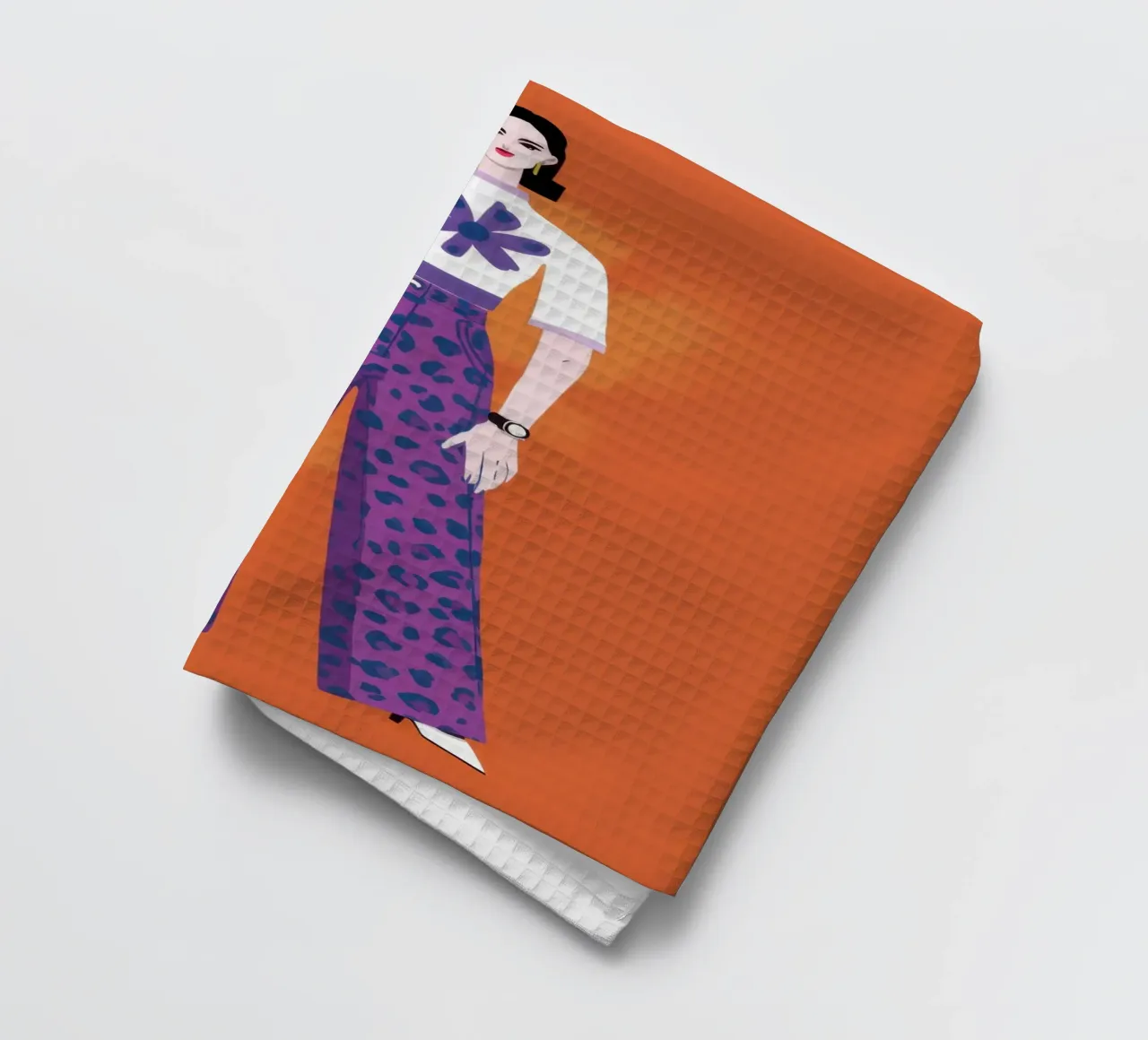 Orchidea Retro Stance canovaccio da cucina da Dream Gesso