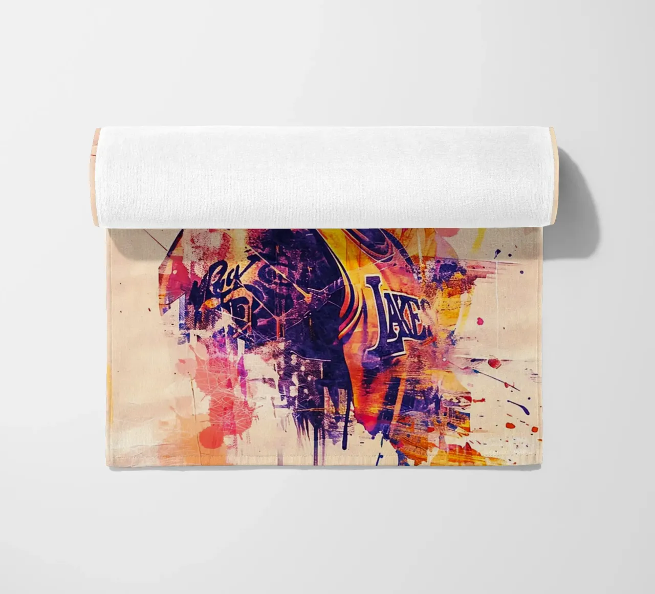 Kobe Bryant abstract art telo mare da Lembayung art