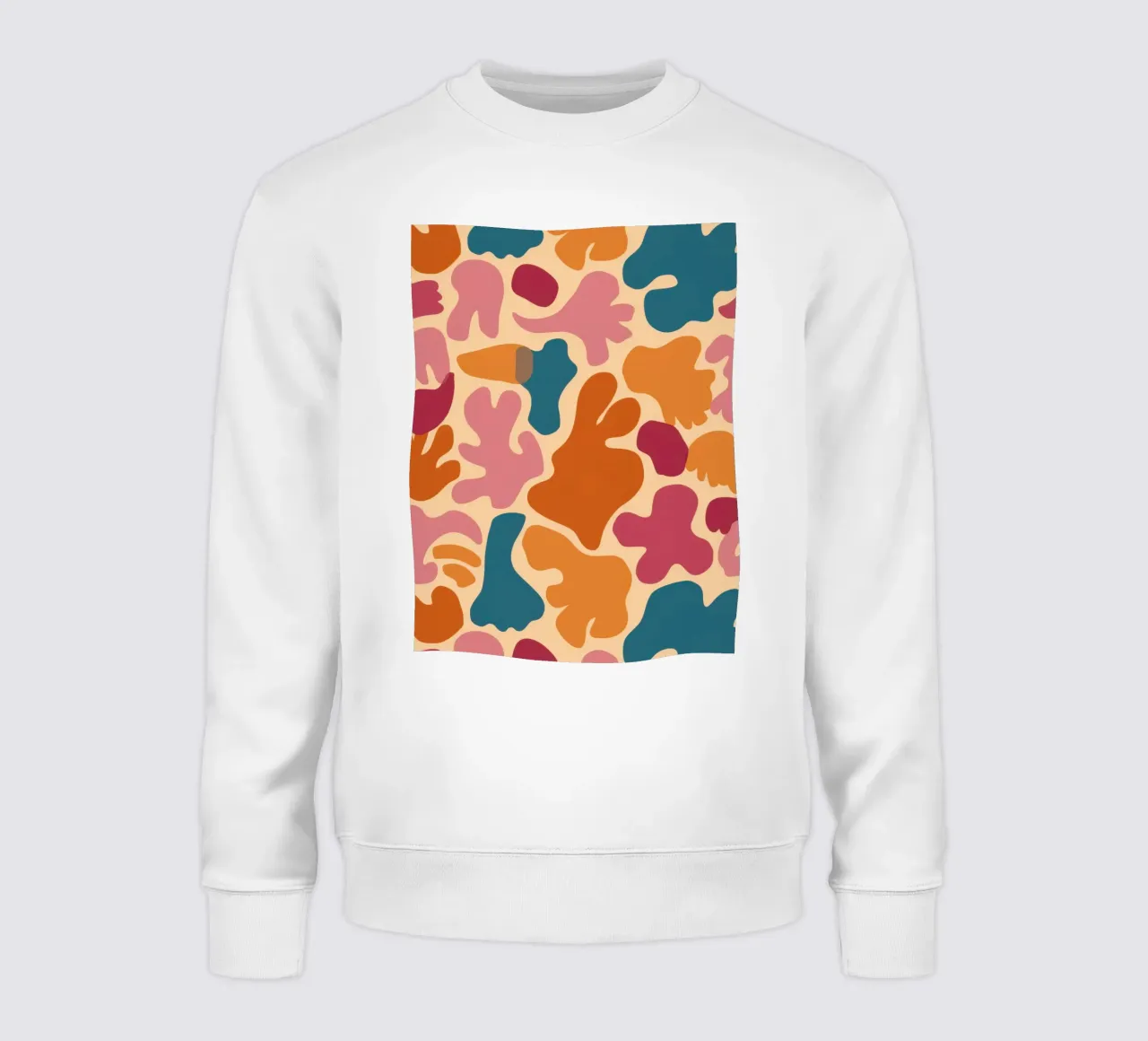 Terracotta Fluid Forms felpa da Dream Gesso