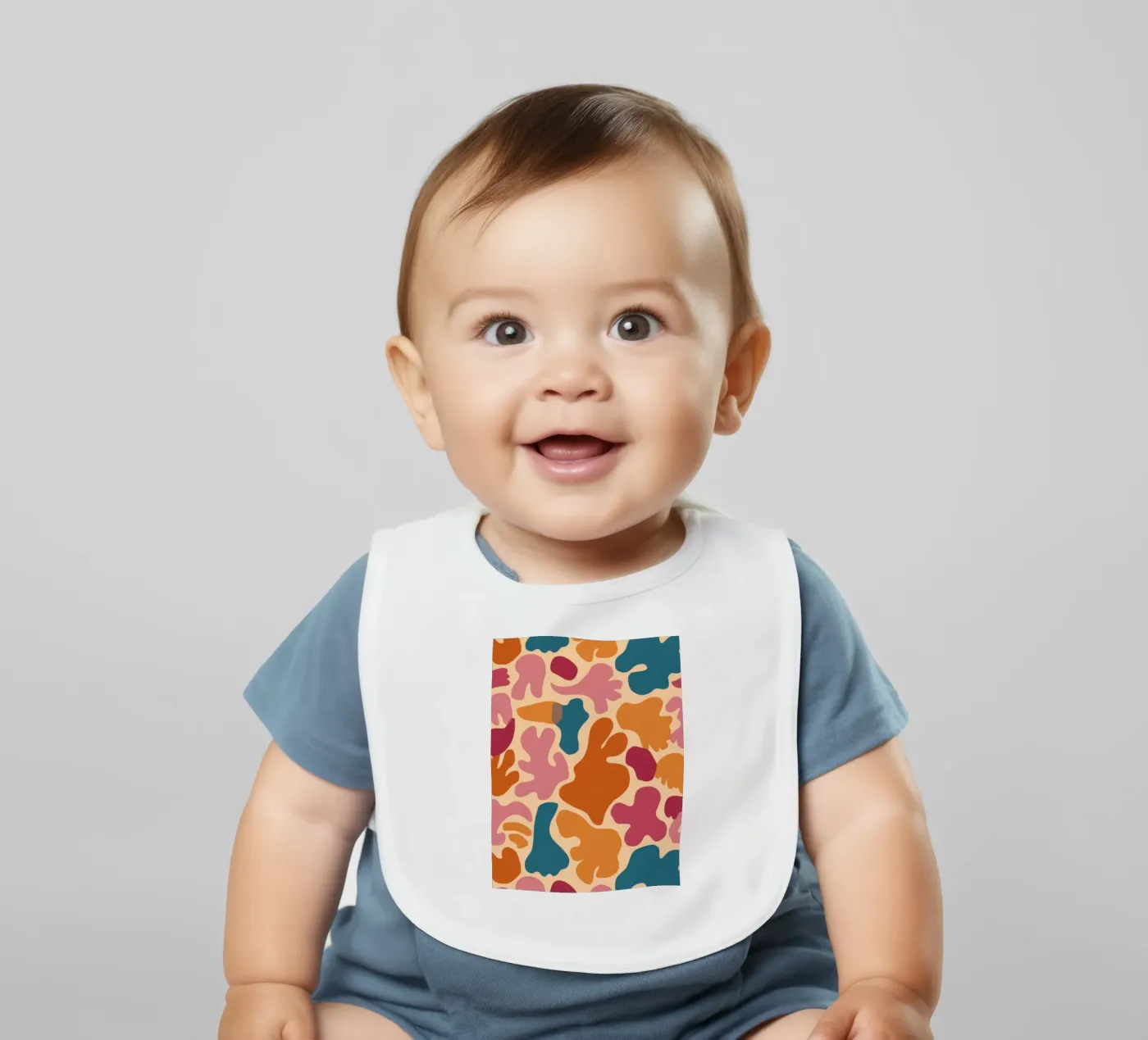 Terracotta Fluid Forms bavaglino da Dream Gesso