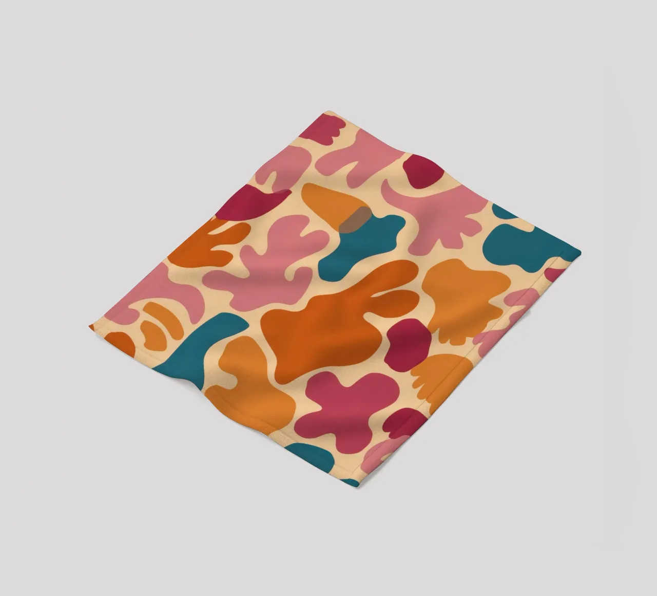 Terracotta Fluid Forms coperta in pile da Dream Gesso