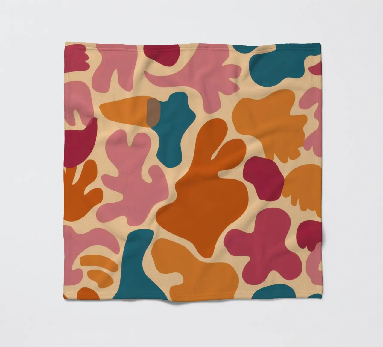 Terracotta Fluid Forms coperta in pile da Dream Gesso