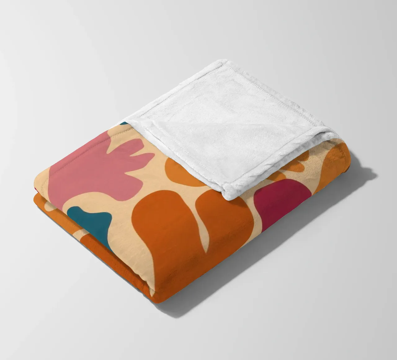 Terracotta Fluid Forms coperta in pile da Dream Gesso