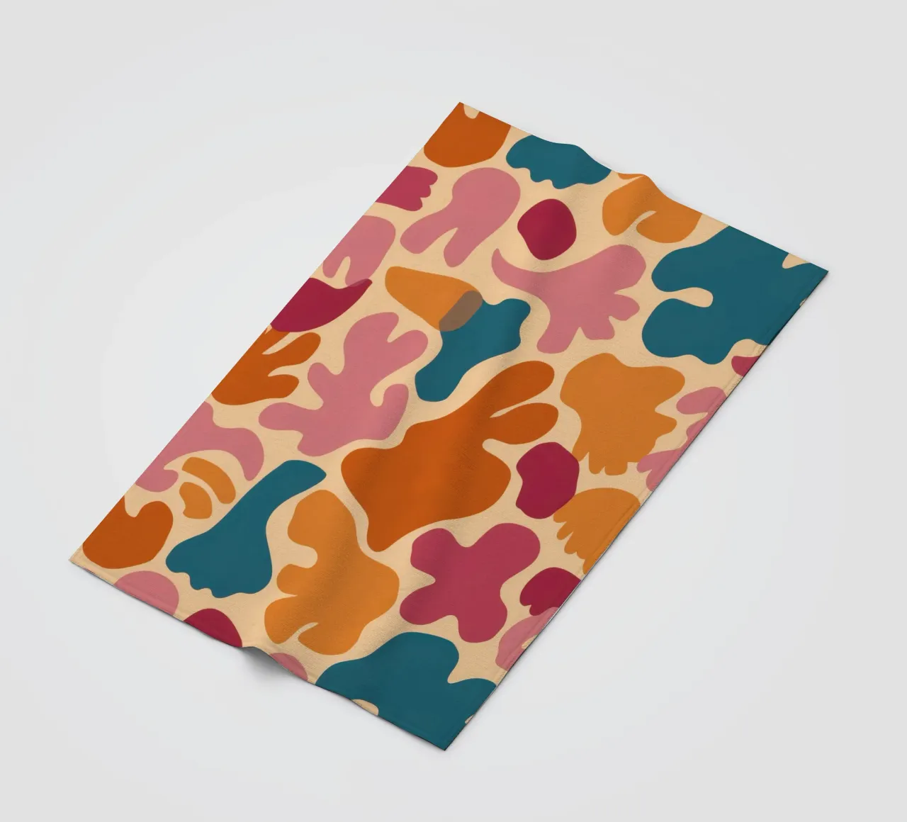 Terracotta Fluid Forms coperta in pile da Dream Gesso
