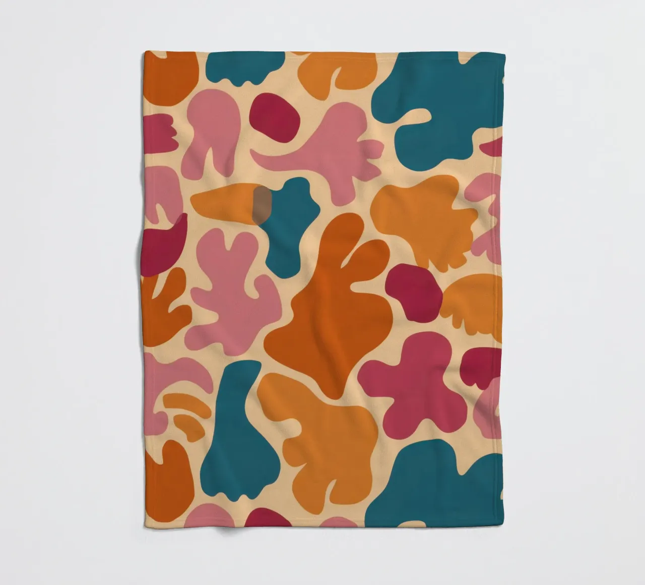 Terracotta Fluid Forms coperta in pile da Dream Gesso