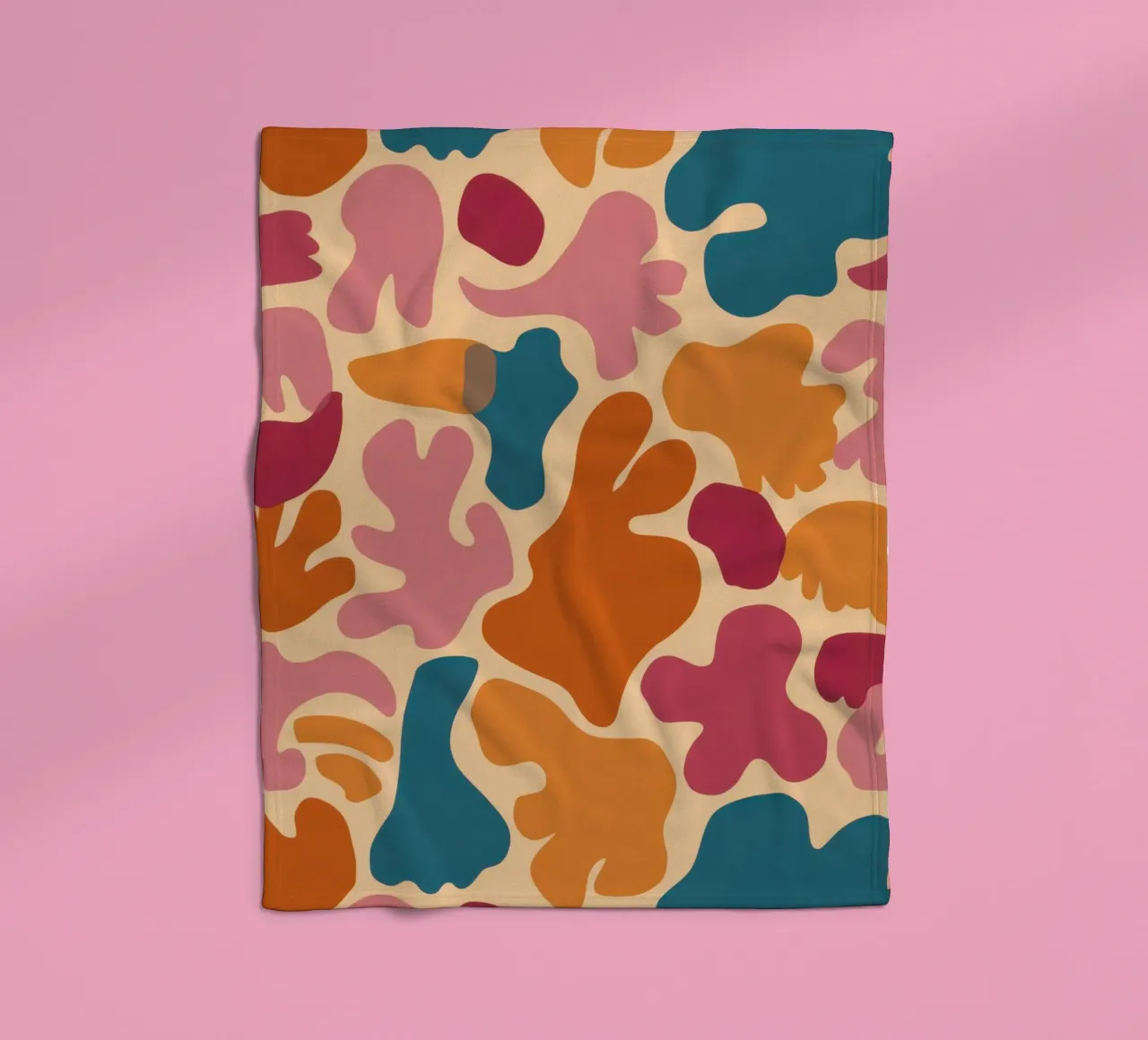 Terracotta Fluid Forms coperta in pile da Dream Gesso