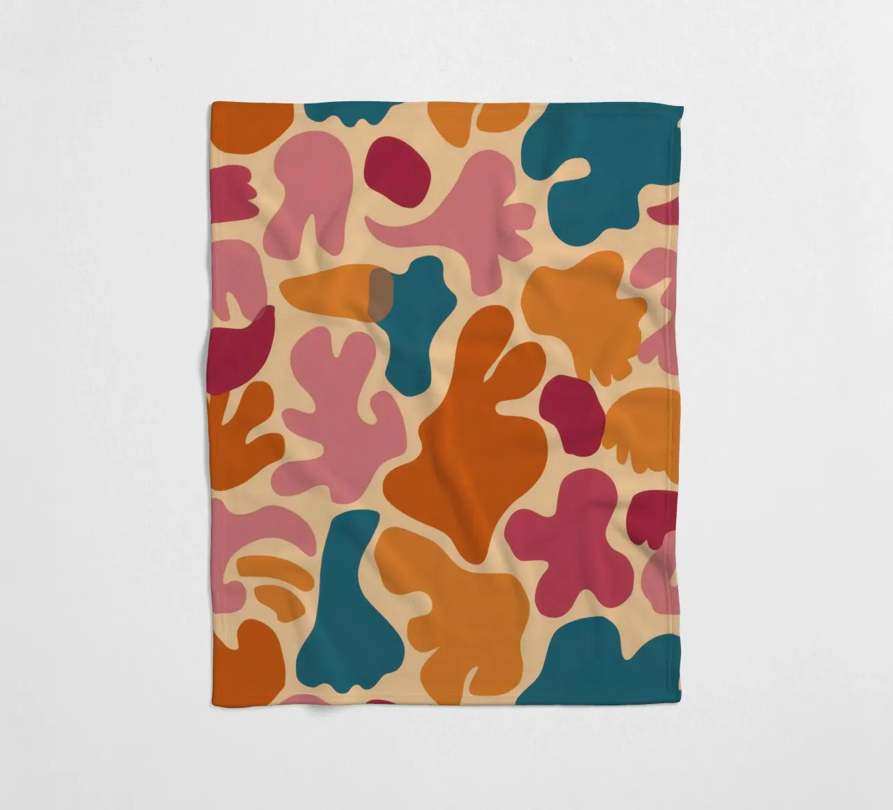 Terracotta Fluid Forms coperta in pile da Dream Gesso