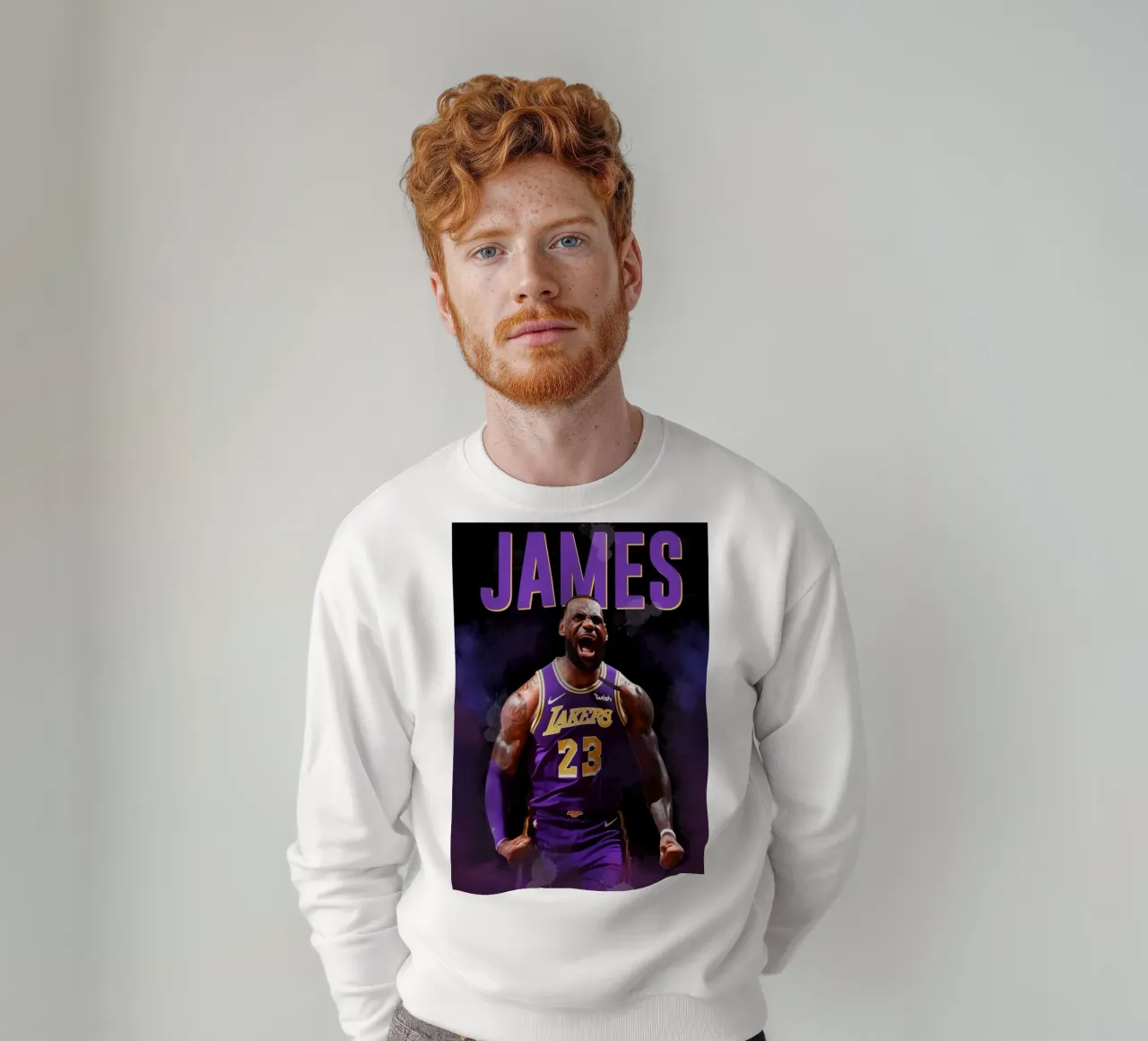 Lebron James felpa da Lembayung art