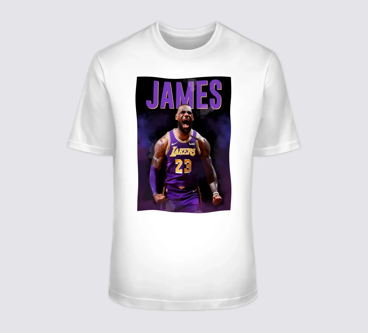 Lebron James t-shirt da Lembayung art