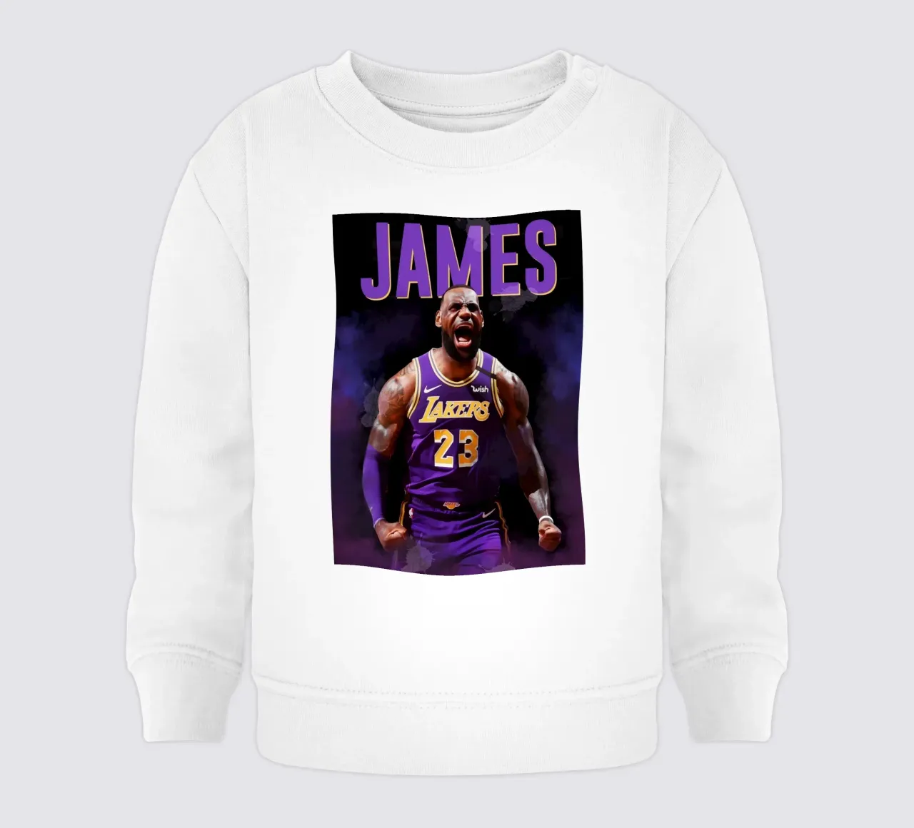Lebron James felpa neonato da Lembayung art