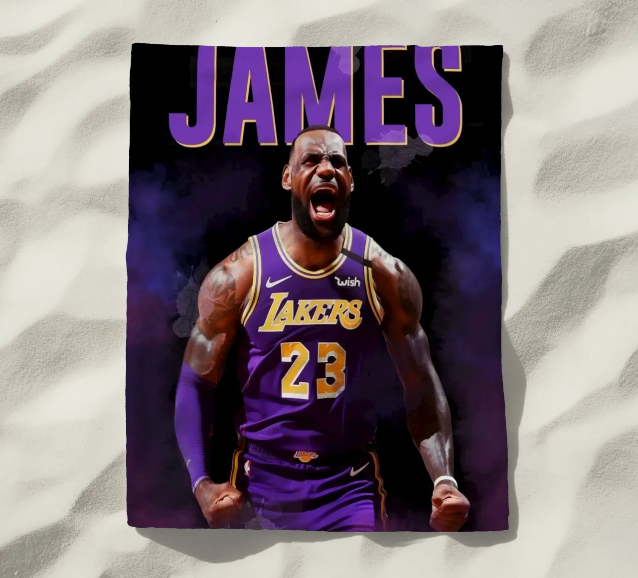 Lebron James telo mare da Lembayung art